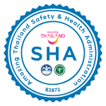 COVID-19 SAFE WITH SHA CERTIFIED FROM BOARD OF TOURISM AND MINISTRY OF PUBLIC HEALTH